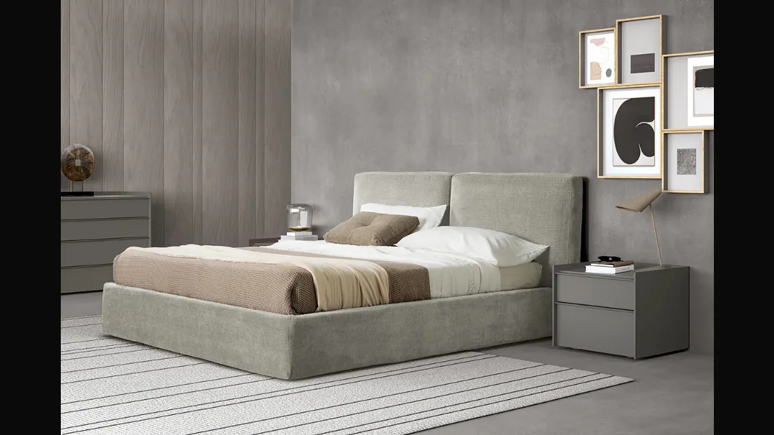 Letto Cloud con contenitore di Adok